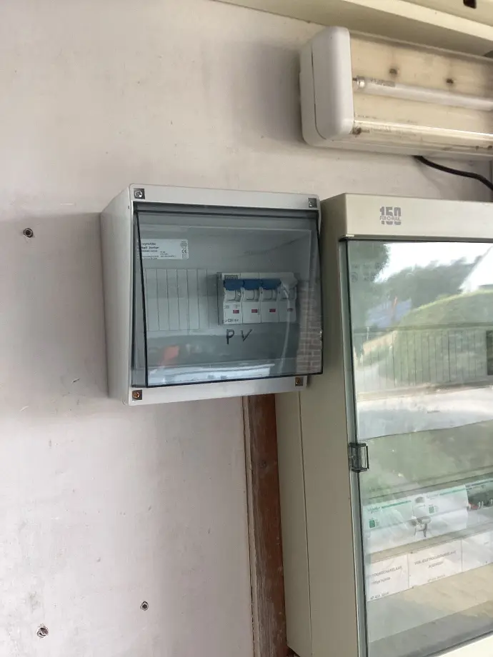 Zekeringkast voor zonnepanelen Zekeringkast zonnepanbelen